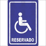 Reservado para cadeirantes 